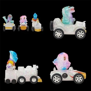 2025 Sarujirushi Braindead Godzilla Jet Jaguar Hedorah Set Wacky Monster Racing - Imagen 1 de 10