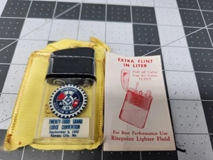Ritepoint "Association Of Machinists" Visual Fuel Supply Lighter - Picture 1 of 12