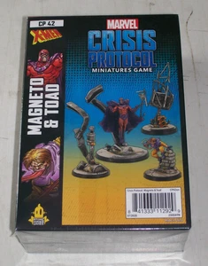 Marvel Crisis Protocol CP 42 Magneto & Toad Sealed Neu in Box - Bild 1 von 8