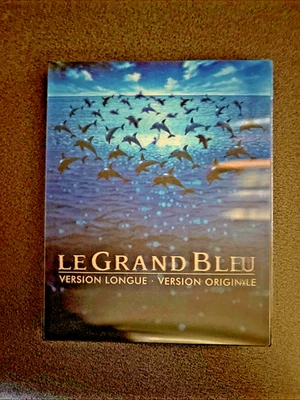 Le Grand Bleu Kimchi DVD Exclusive Steelbook Lenticular Slipcover (Blu-ray) MINT - Image 1 of 4