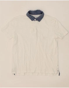 GAP Boys Polo Shirt 8-9 Years Medium White VQ05 - Picture 1 of 3