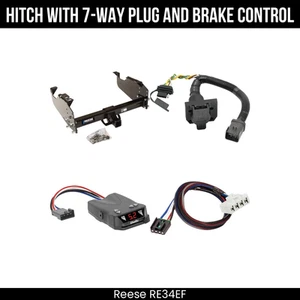 Hitch Tow PKG+ Brake Control For 07-09 Dodge Ram 3500 08-09 4500 5500 w/ Tow PKG - Picture 1 of 7