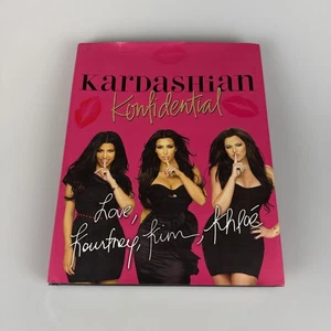 Kardashian Konfidential Signed Hardcover HC Book Kim Kourtney Khloe Autographed - Picture 1 of 4