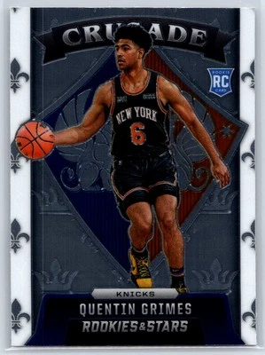2021-22 Panini Chronicles Crusade Quentin Grimes Rookie New York Knicks RC #636 - Image 1 of 2