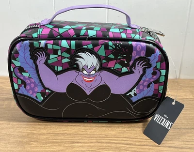 Disney The Little Mermaid Villains Ursula Stained Glass Make Up Cosmetic Bag NWT - Image 1 of 4