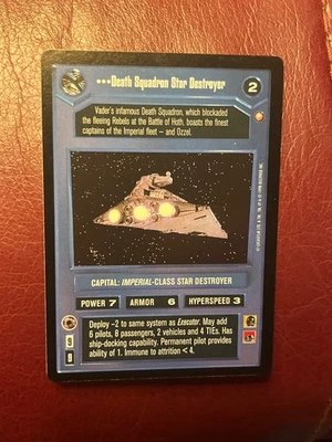 1998 Star Wars CCG: Special Edition Death Squadron Star Destroyer NM - Image 1 of 4