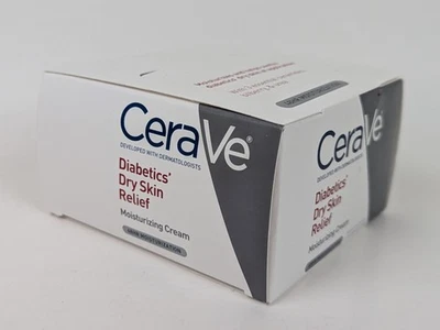 CeraVe Diabetics' Dry Skin Relief Moisturizing Cream Travel Sz ( .17 oz) Lot x15 - Image 1 of 4
