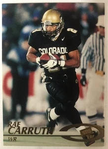 1997 Press Pass Rae Carruth #12 Gold Football Card - Picture 1 of 2