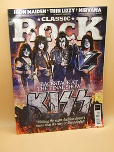 CLASSIC ROCK MAGAZINE NO 323 FEB 2024 KISS IRON MAIDEN THIN LIZZY NIRVANA - Picture 1 of 1