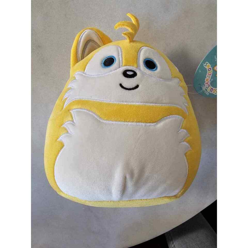 Squishmallow 8 Inch Sonic the Hedgehog Tails Plush Toy