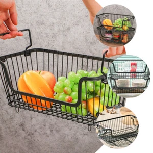 Cestino Porta Frutta e Verdura Cestini Organizzatori Filo Cucina - Foto 1 di 12
