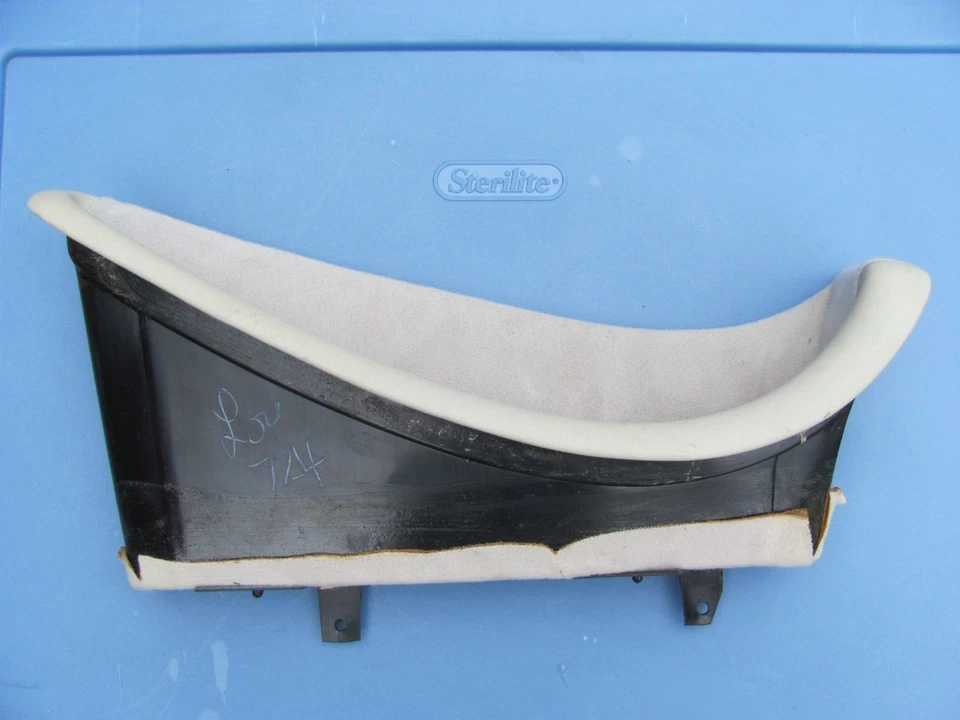 1999 2000 2001 2002 2003 JAGUAR XJ8 ЛЕВАЯ ЗАДНЯЯ ДВЕРЬ КАРМАН ХРАНЕНИЯ NED БЕЛЫЙ - Изображение 1 из 1