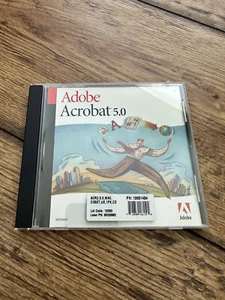 Genuine Adobe Acrobat 5.0 Vintage Software For Mac Serial License Product Key - Picture 1 of 3
