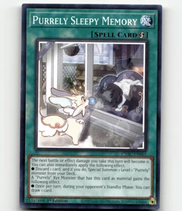 Yugioh Purrely Sleepy Memory Cyberstorm Access CYAC-EN061 Common - Picture 1 of 1