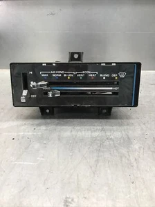 91 92 93 94 95 Chevy Van G10 G20 G30 AC Climate Heater Control Switch Panel - Picture 1 of 7