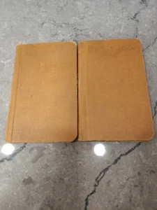 2 alte Notizbücher. Emphrema, Basteln, Sammelalbum, Geschichte, Briefmarken, - Bild 1 von 7