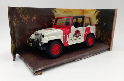 Jeep Wrangler Jurassic World 1/32 JADA "32129" Neuf Boite d'origine - Photo 1/3