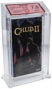 1988 C.H.U.D. II Sealed VHS Tape Graded Beckett VHS EX 7.5/B+ 1994 Slipcover - Picture 1 of 5