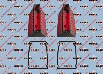 Lentes de luz trasera Buick Super & Roadmaster 1958 con juntas. Par nuevo Foto 1 de 2