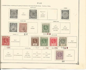 Fiji - 29 Different Stamps - Picture 1 of 3