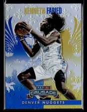2013-14 Panini Crusade Kenneth Faried #285  Crusade Blue