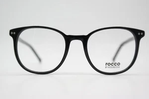 Rocco Glasses By RODENSTOCK RR 419 Black Silver Oval Eyeglass Frame New - Picture 1 of 6