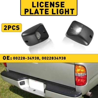 2件装LED车牌6000K灯白色适用于1995-2004年塔科马丰田防水 — 第 1/4 张图片