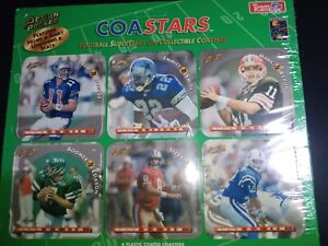 1994 Action Packed Football NFL Coasters Coastars Young/Esiason/Bledsoe/Harbaugh