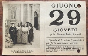 SS. PETRUS UND PAUL APOSTOLI, HEILIGER DES TAGES DONNERSTAG, 29. JUNI 1933 - Bild 1 von 2