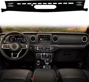 For 2020-2024 Jeep Gladiator JT Pickup Dash Cover Dashmat Dashboard Mat Carpet - Picture 1 of 11