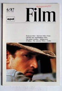 epd Film Nr. 6 1987 Francesco Rosi7 Oliver Stone / Gothic etc. #2 - Bild 1 von 2