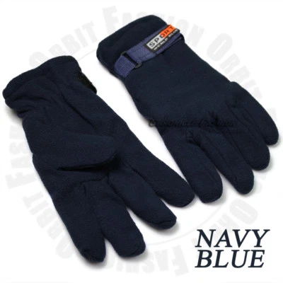 Winter Gloves Men Women Insulated Thermal Fleece Snow Ski Outdoor Work Warm Cold - Image 1 of 4