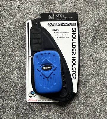 Official Nintendo Gameboy Advance Crossbody Bag - Strap Sling Carrier - Blue - Image 1 of 4