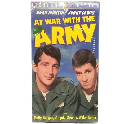 At War With The Army VHS 1999 B&W Dean Martin New  - Image 1 of 2