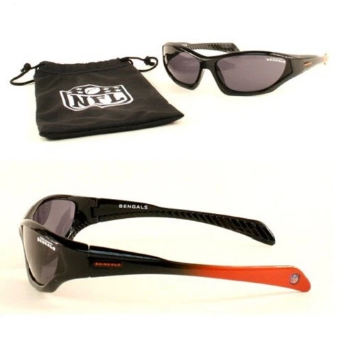 Cincinnati Bengals NFL Quake Kids Sunglasses & Bag Set Cover