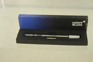 Mont Blanc 2 Pacific Blue Fineliner Pen Broad Ink Cartridges Nr. 105171 - Picture 1 of 3