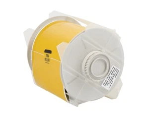 All Weather Yellow REFLECTIVE 4" Label Tape for Brady GlobalMark Printer - Picture 1 of 6