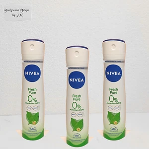 3x 150ml Nivea Fresh Pure Deo Spray 48h 0% Aluminium Hautfreundlich antibakt. - Bild 1 von 2