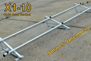 Stand Flat Roof X 1-10 x PV Module Flexible 18 - 30 Degree Photovoltaic - Picture 1 of 24