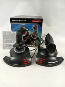 Thrustmaster T.Flight Hotas X Joystick And Throttle for PC PS3 Bundle VGC - Picture 1 of 10