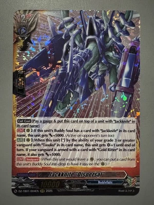 CARDFIGHT VANGUARD JACKKNIFE "DISPERSAL" (DRAGON WORLD) DZ-TB01/004EN RRR - Image 1 of 4