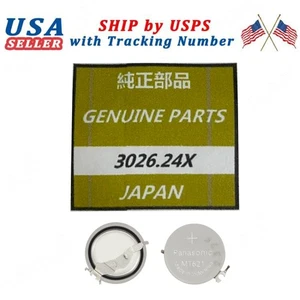 3026.24X MT621 Battery Capacitor for Seiko Kinetic Solar V137 V138 302624X - Picture 1 of 9