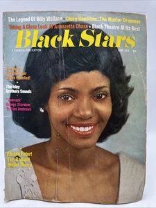 Black Stars Magazine June 1974 Rare- Melba Moore Cover- Soul R&B- Poor Condition - Picture 1 of 13