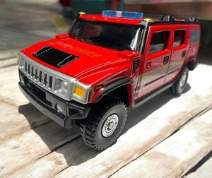 TOMICA Hummer H2 Fire Command Vehicle Figure Tomica Shop Exclusive - Picture 1 of 3