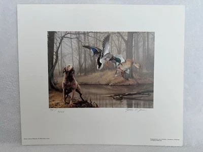 Estampillas Mallard de aves acuáticas migratorias Bayou Lagrue 2003 e impresión firmada edición limitada Foto 1 de 4