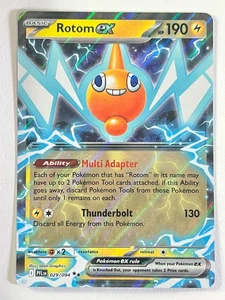 Rotom ex 029/094 Double Rare Phantasmal Flames Pokemon - Pack Fresh Near Mint NM - Picture 1 of 6
