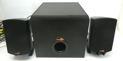 Working Klipsch THX Promedia 2.1 Subwoofer Pair of Bookshelf Speakers - image 1 of 4