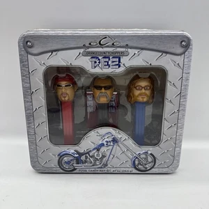2006 Orange County Choppers Pez Set of 3 in Tin Box ~ New and Sealed! - Picture 1 of 6