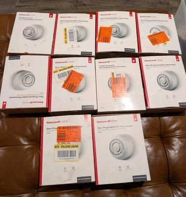 Honeywell Home CT87K The Round Termostato No Programable Paquete de 10 CT87K1004 Foto 1 de 4