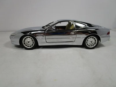 GUILOY 1/18 CHROME ASTON MARTIN DB7 USED NICE *READ* NO BOX - Image 1 of 4